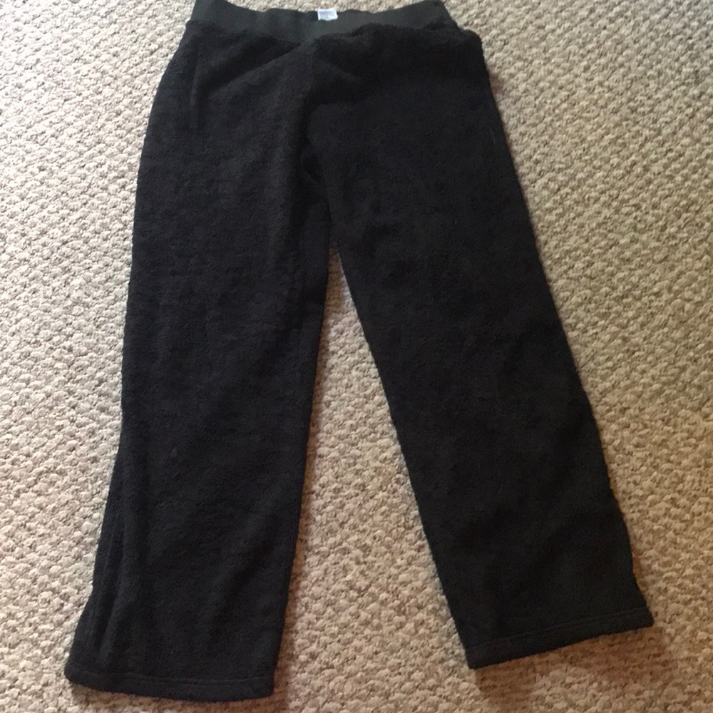 The north face all over fleece pants